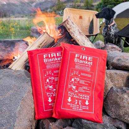 Fire Safety Blanket 2 Pack
