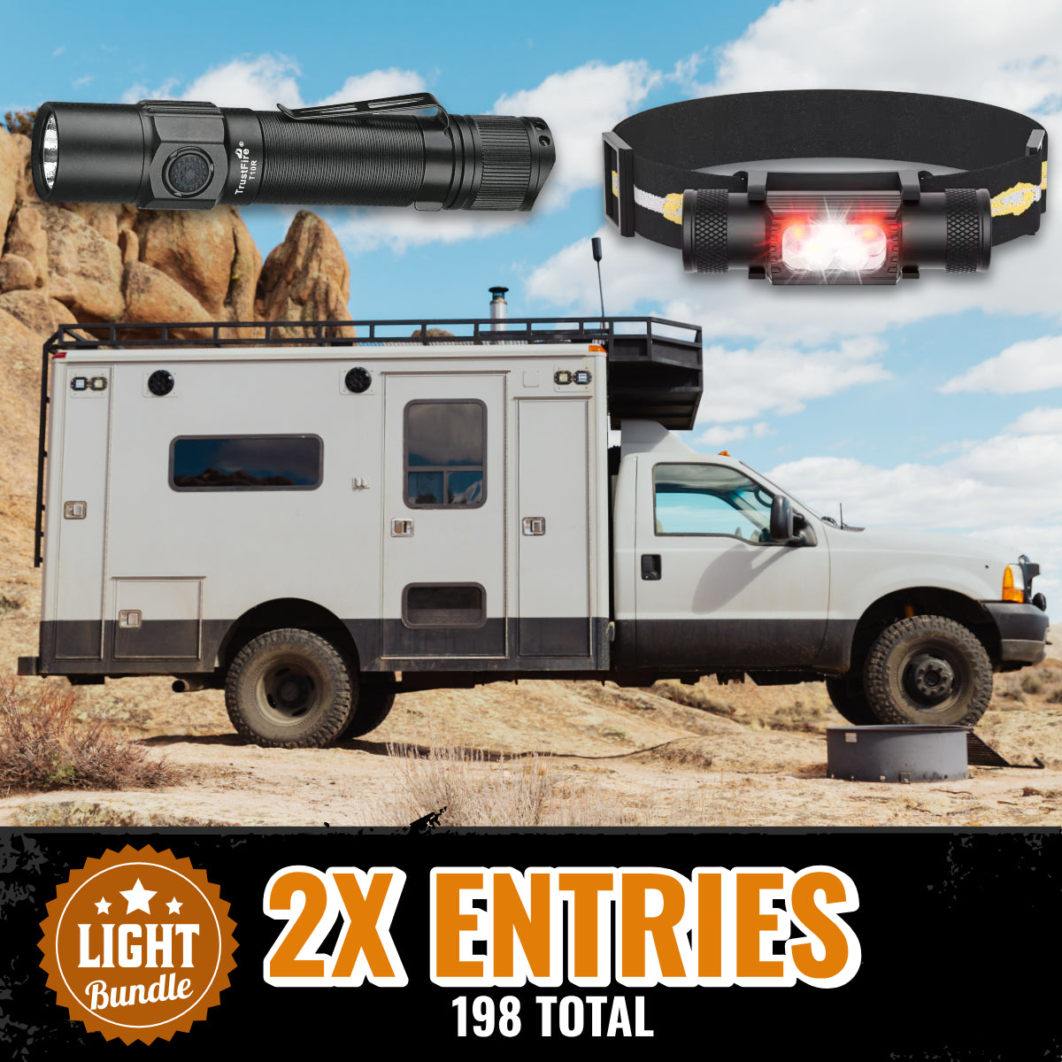 2x Entries FlashLight Bundle