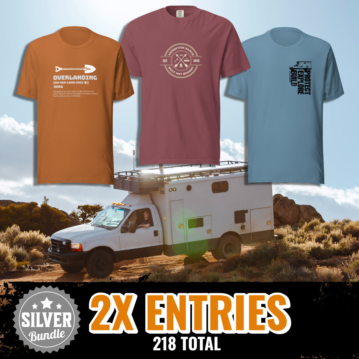 2x Entries Silver Builder Bundle