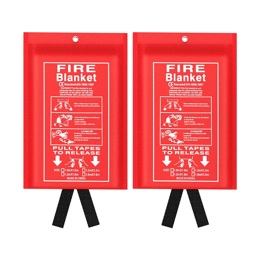 Fire Safety Blanket 2 Pack