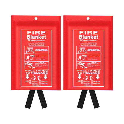 Fire Safety Blanket 2 Pack