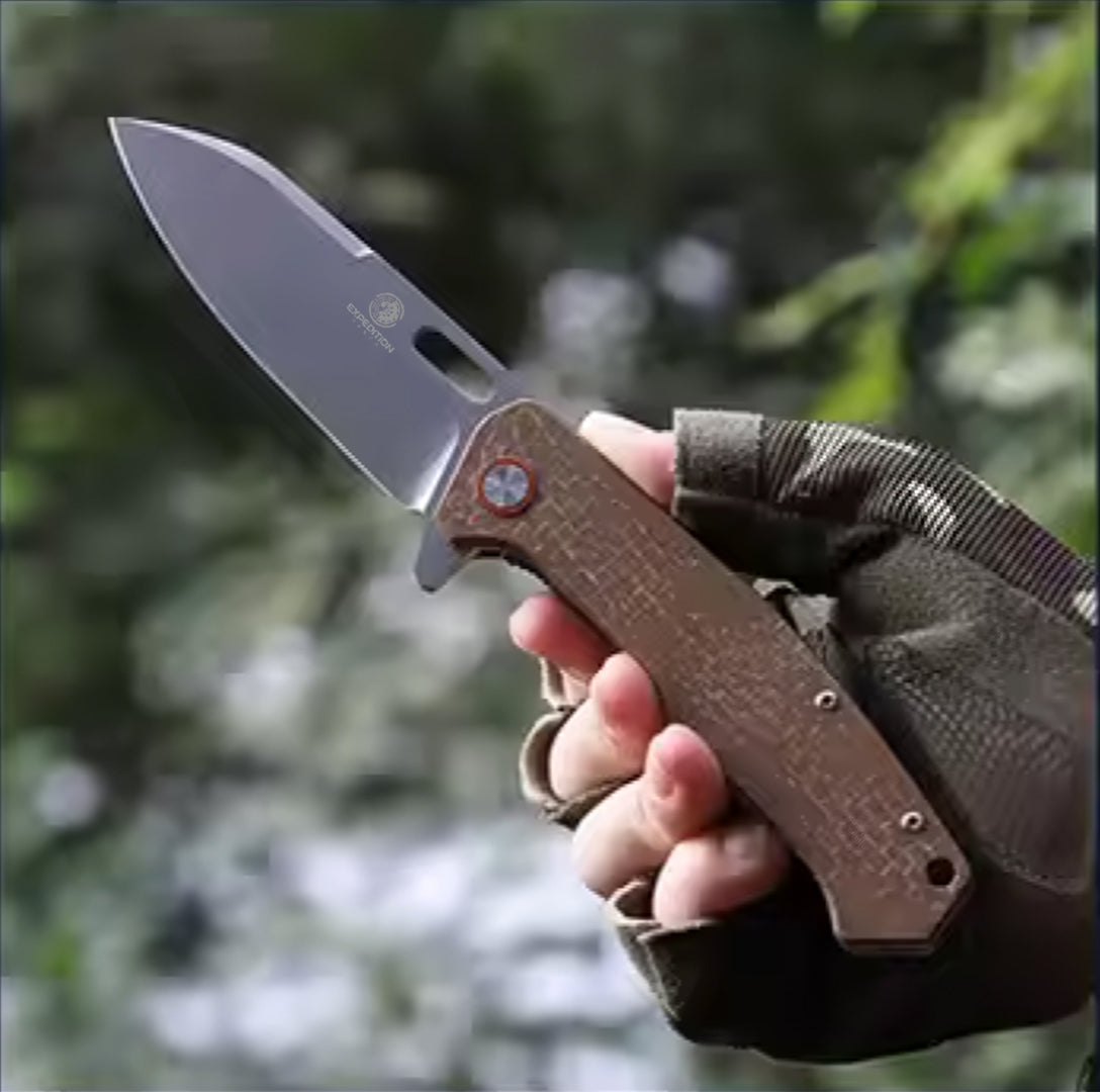 D2 Steel Pocket Knife
