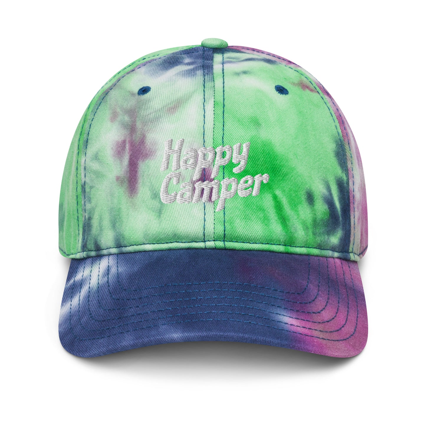 Happy Camper Tie Dye Hat