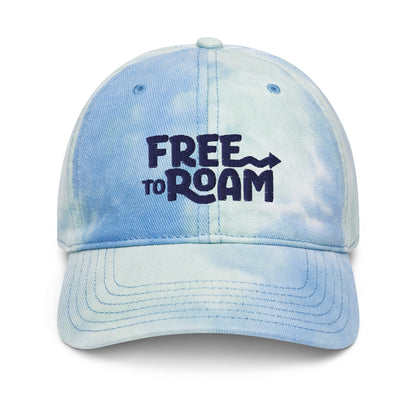 Free to Roam Tie dye hat