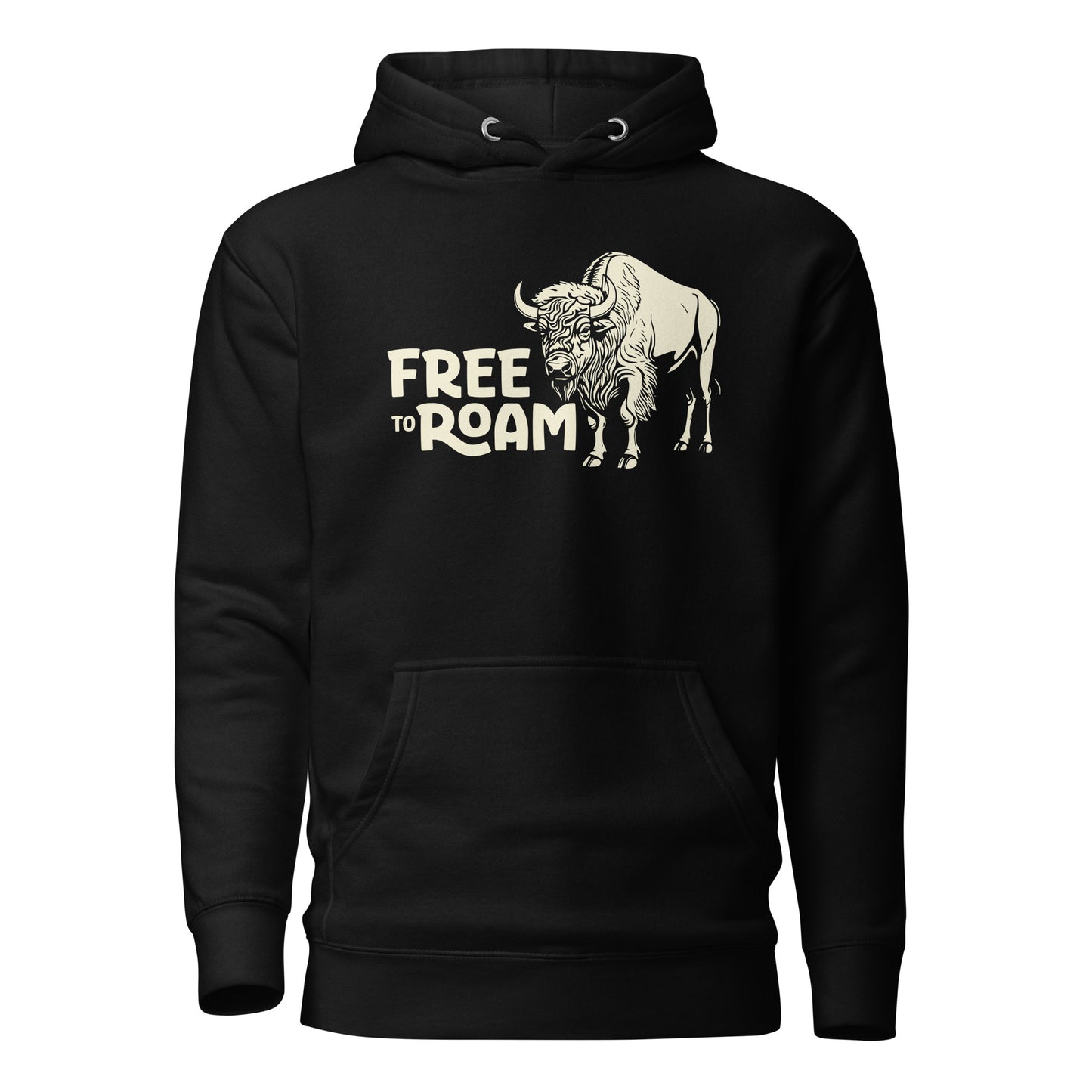 Bison Roaming Hoodie