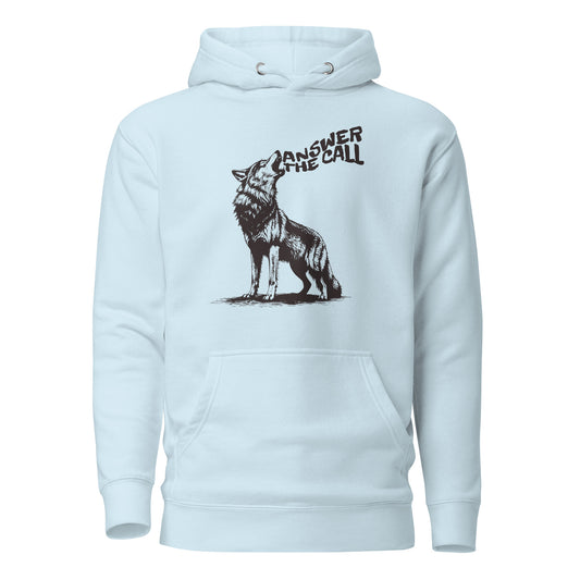 Answer the Call Wolf Hoodie