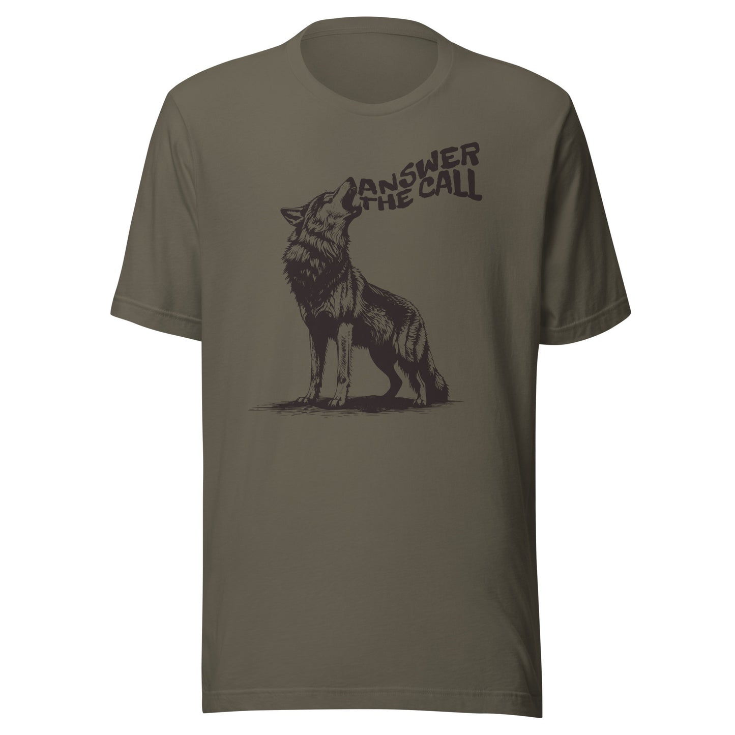 Answer the Call Wolf Tee