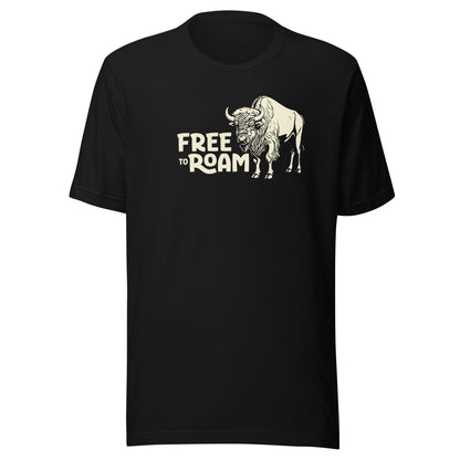 Bison Roaming Tee