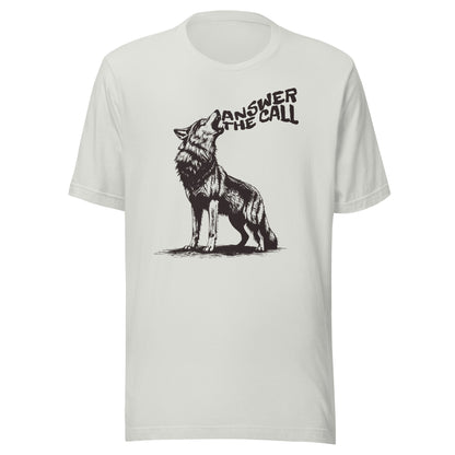 Answer the Call Wolf Tee