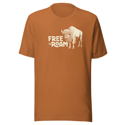 Bison Roaming Tee